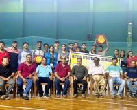 IDS badminton tournament 2024-25 with all the Winners and Dignaterries of Diploma Institute's