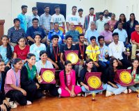 With all the winners of IDS Carrom tournament 2024-25