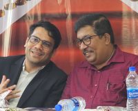 Chief Guest Shri. Stephan Fernandes with Austin Rodrigues , Vice President Gymkhana